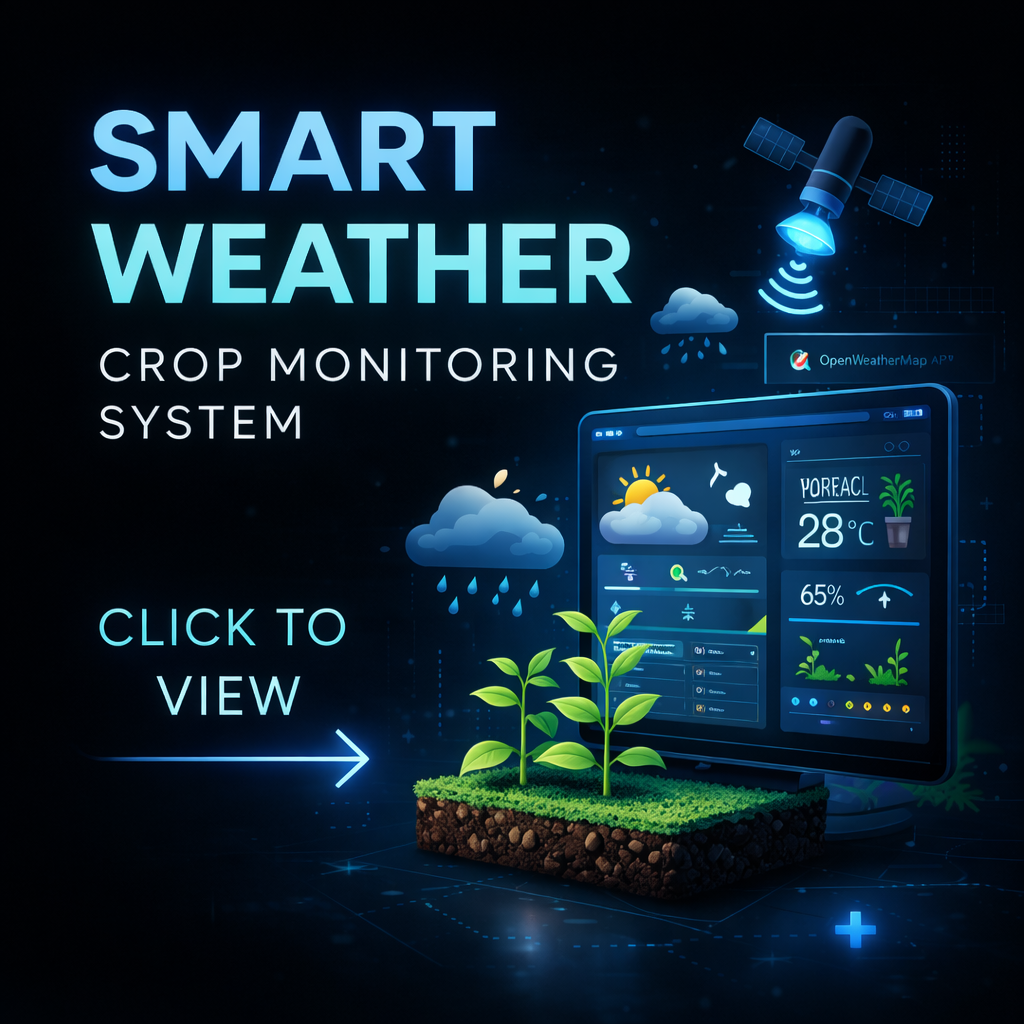 Smart Weather Crop Monitoring System